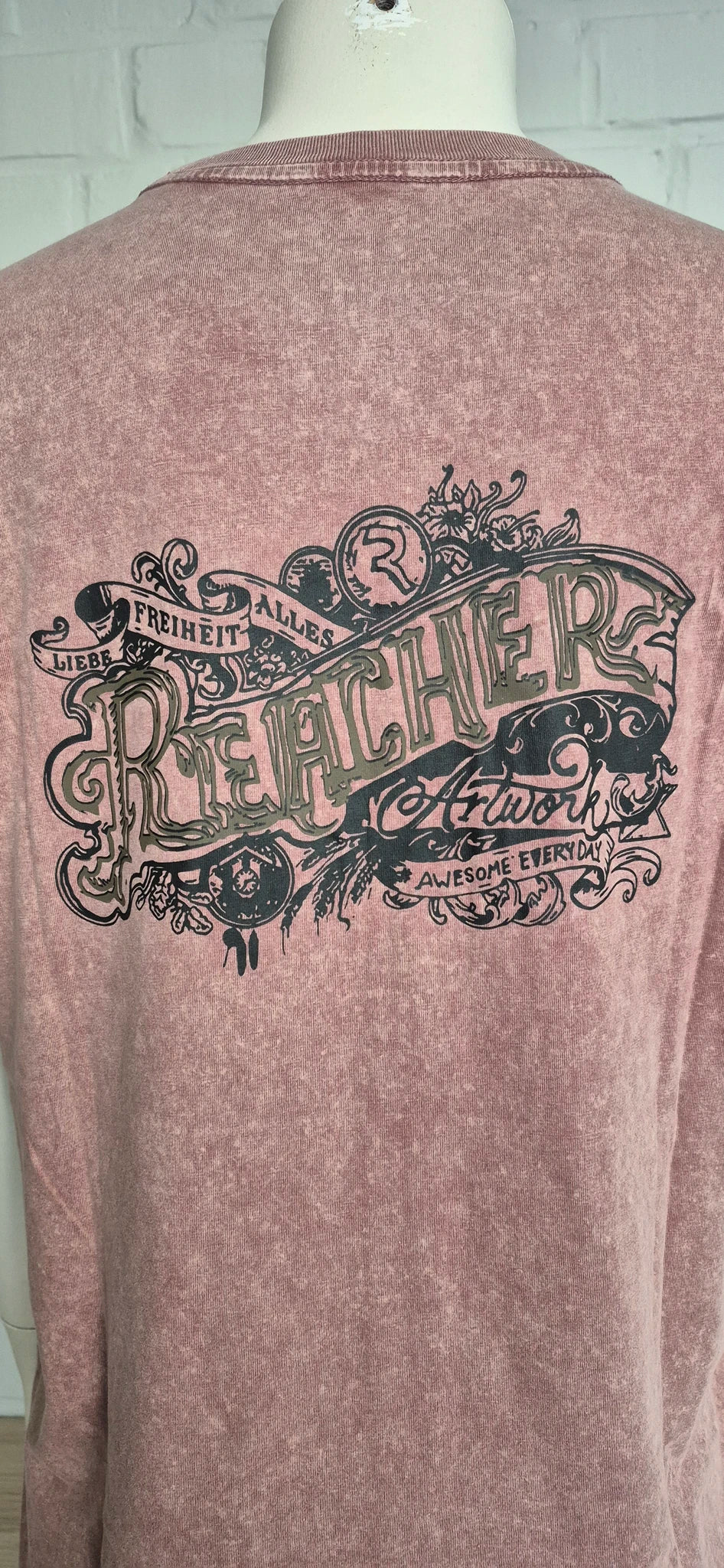Reacher® Mumbai T-shirt | Urban Vintage & Soft Feel