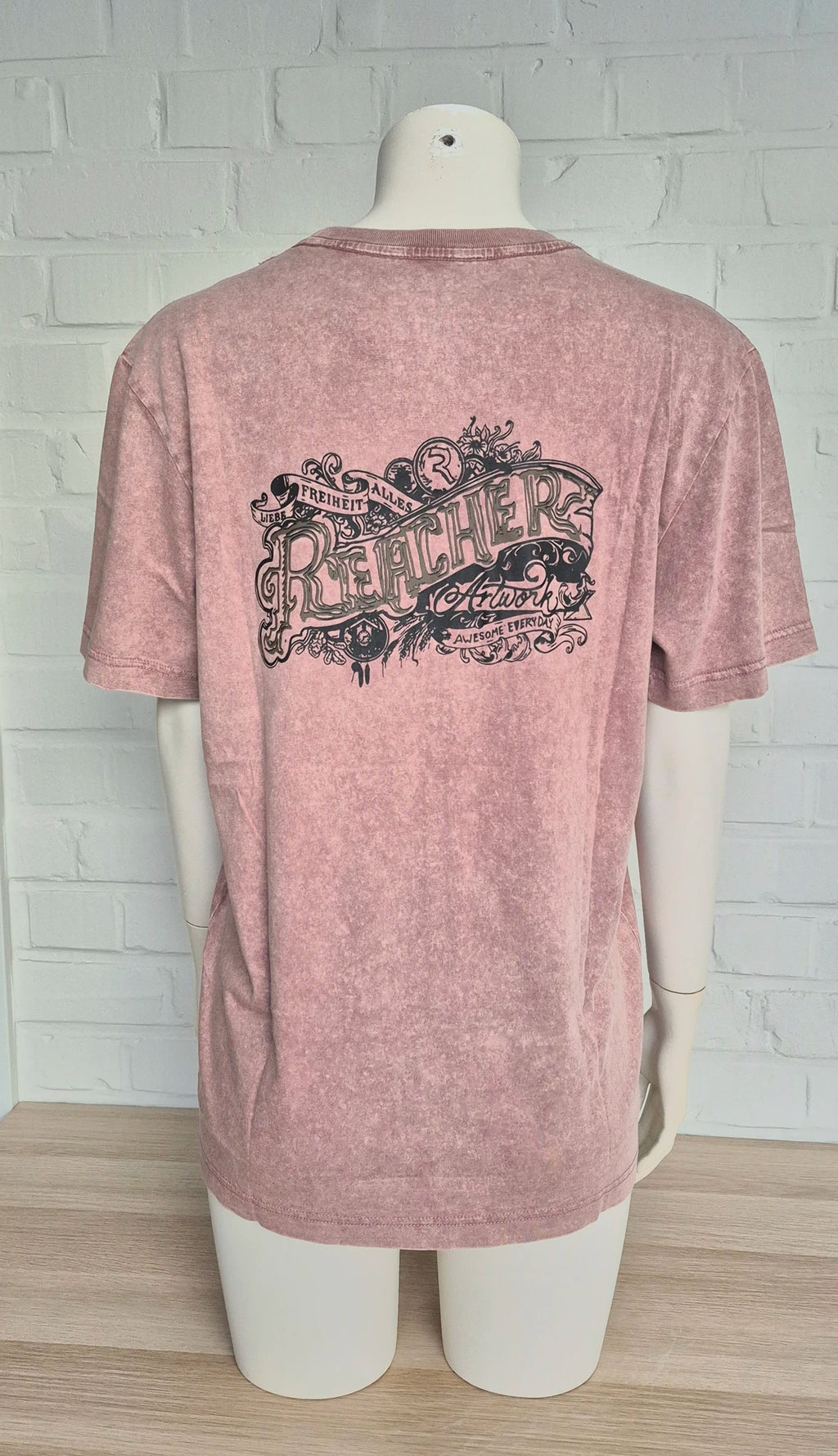 Reacher® Mumbai T-shirt | Urban Vintage & Soft Feel