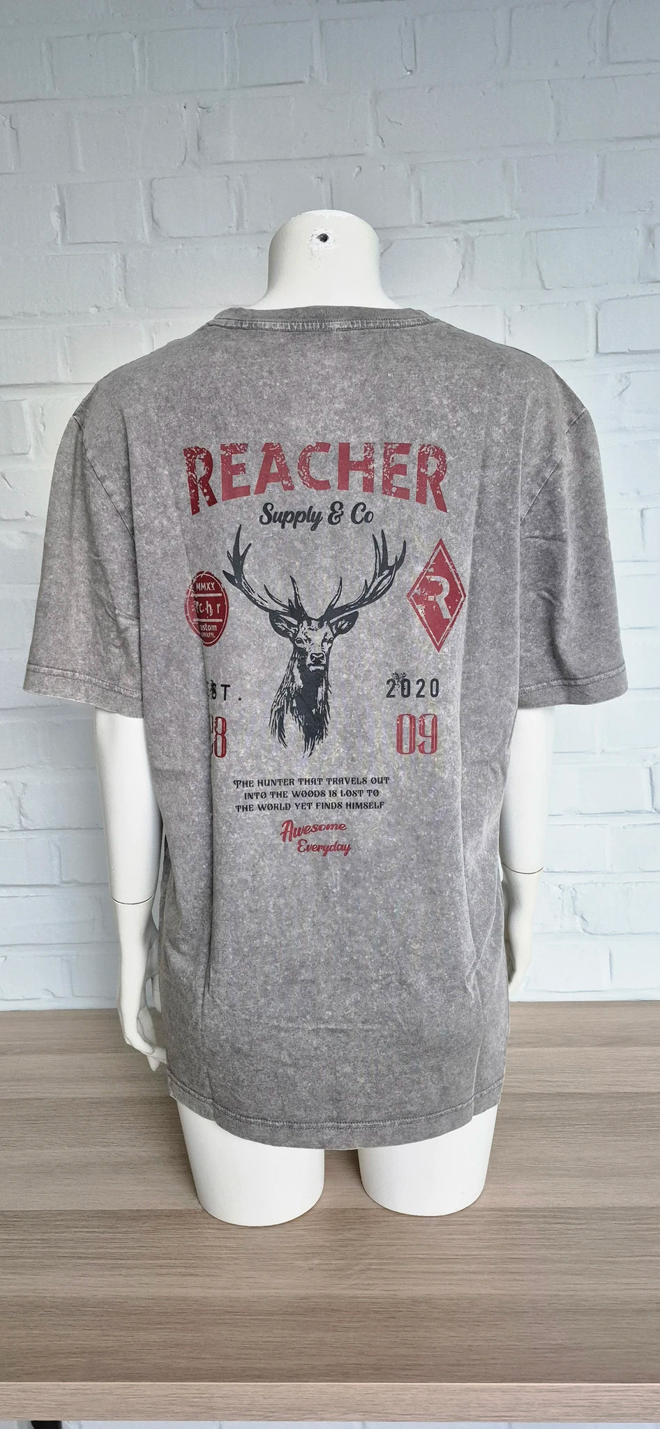 Reacher® Columbia T-shirt | Urban Vintage & Soft Feel