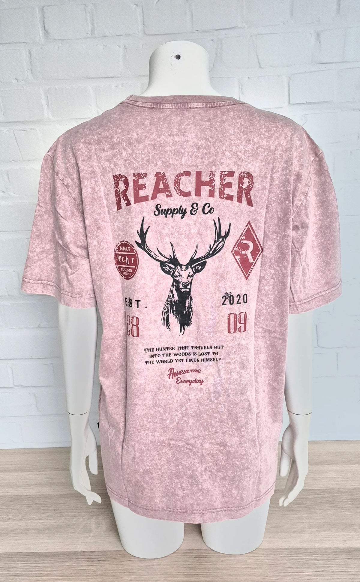 Reacher® Columbia T-shirt | Urban Vintage & Soft Feel