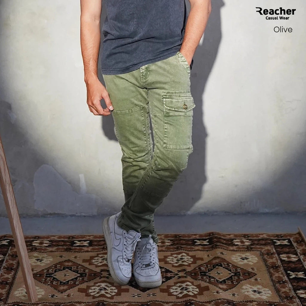 Reacher® Cargohose Basel | Komfortabel, Elegant & Weiches Tragegefühl