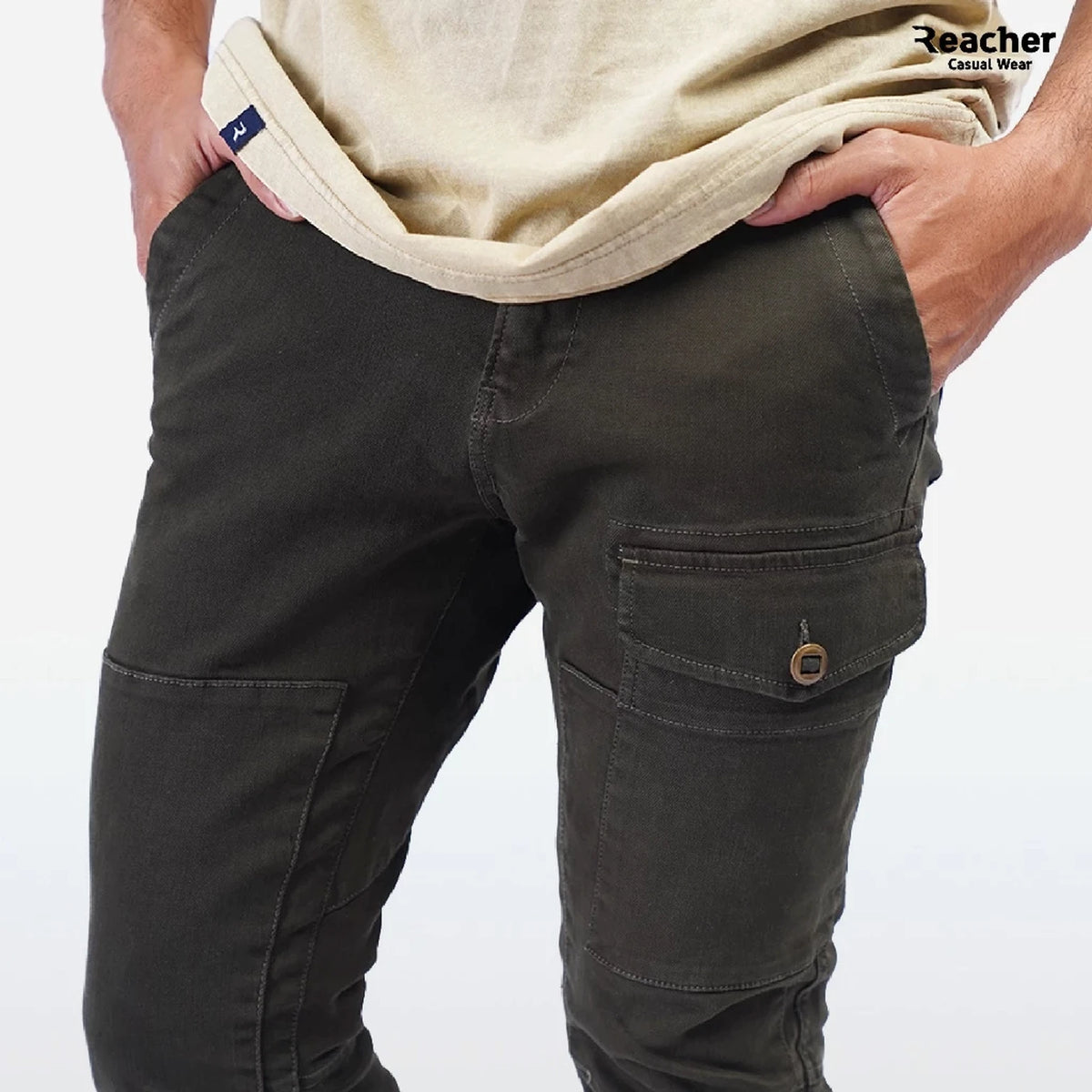 Reacher® Cargobroek Kansas | Comfortabel, Elegant & Soft feel