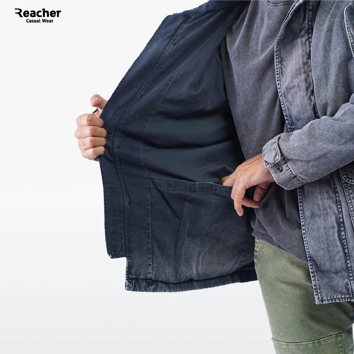 Reacher® Jacke Bern | Bequem, elegant & weiches Tragegefühl