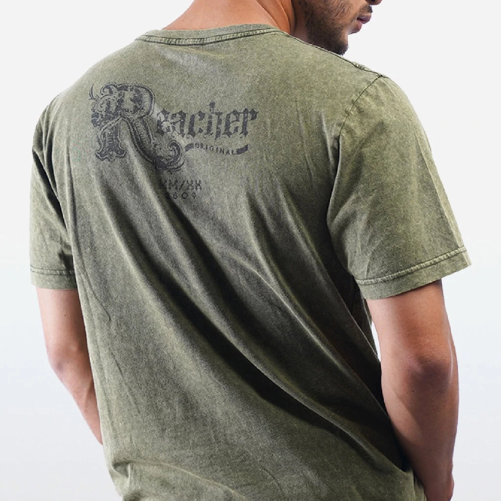 Reacher® Bologna T-shirt | Urban Vintage & Soft Feel