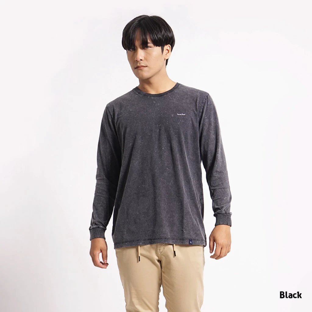 Reacher® Darwin T-Shirt Longsleeve | Urban Vintage & Soft Feel