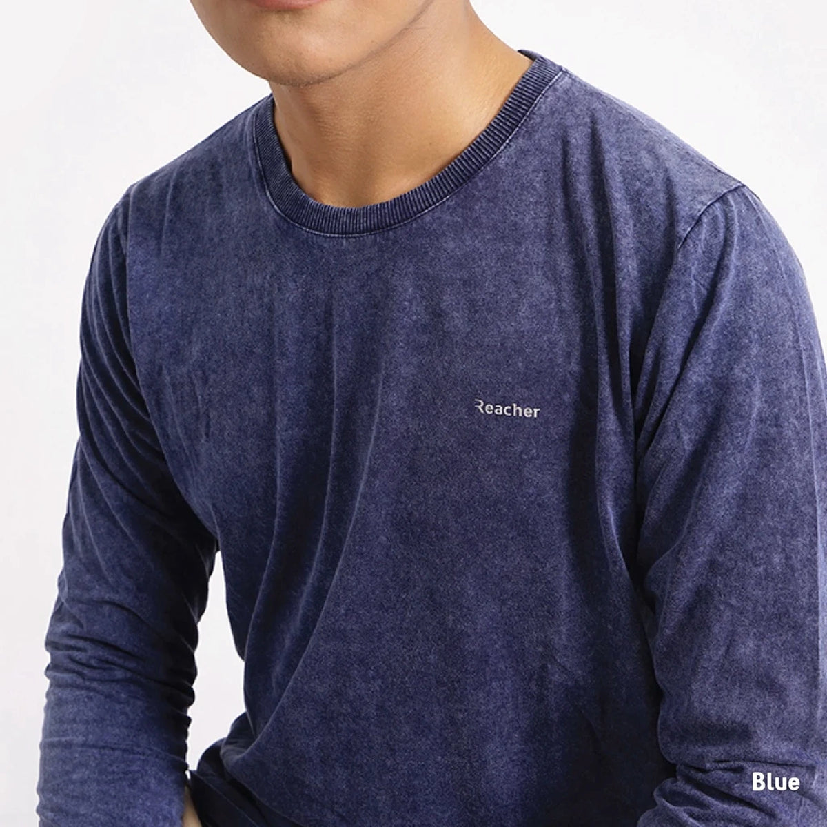 Reacher® Darwin T-Shirt Longsleeve | Urban Vintage & Soft Feel
