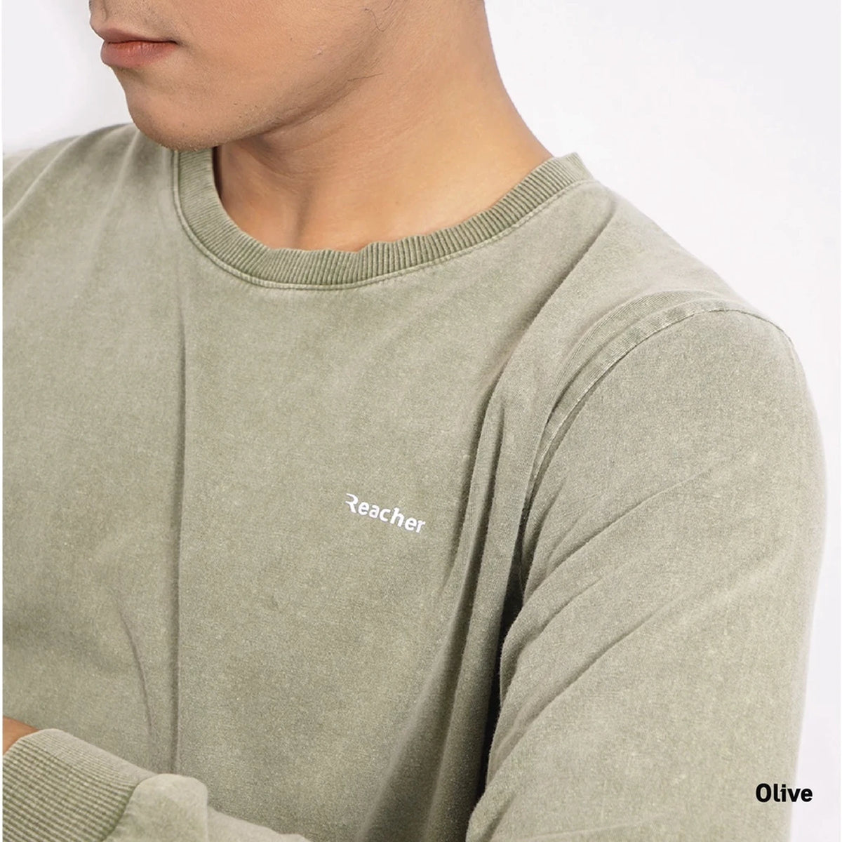 Reacher® Darwin T-Shirt Longsleeve | Urban Vintage & Soft Feel