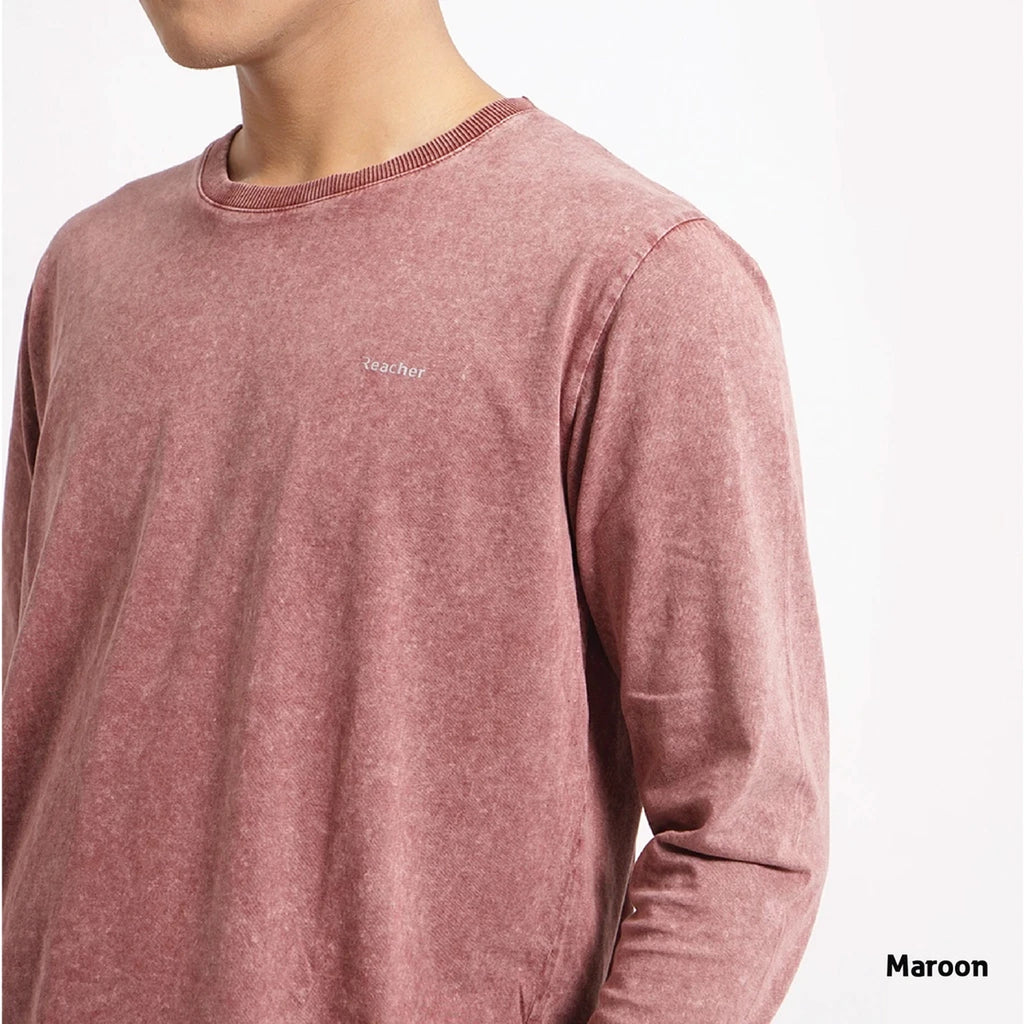 Reacher® Darwin T-Shirt Longsleeve | Urban Vintage & Soft Feel