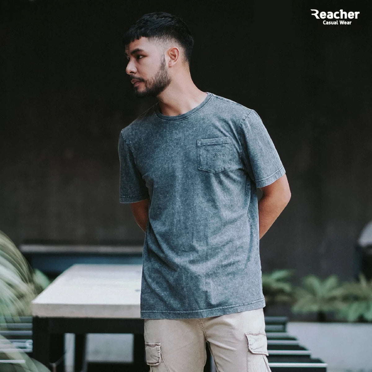 Reacher® Las Pinas T-shirt | Urban Vintage & Soft Feel