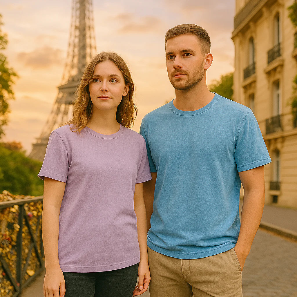 Reacher® Paris T-Shirt | Urban Vintage & Soft Feel