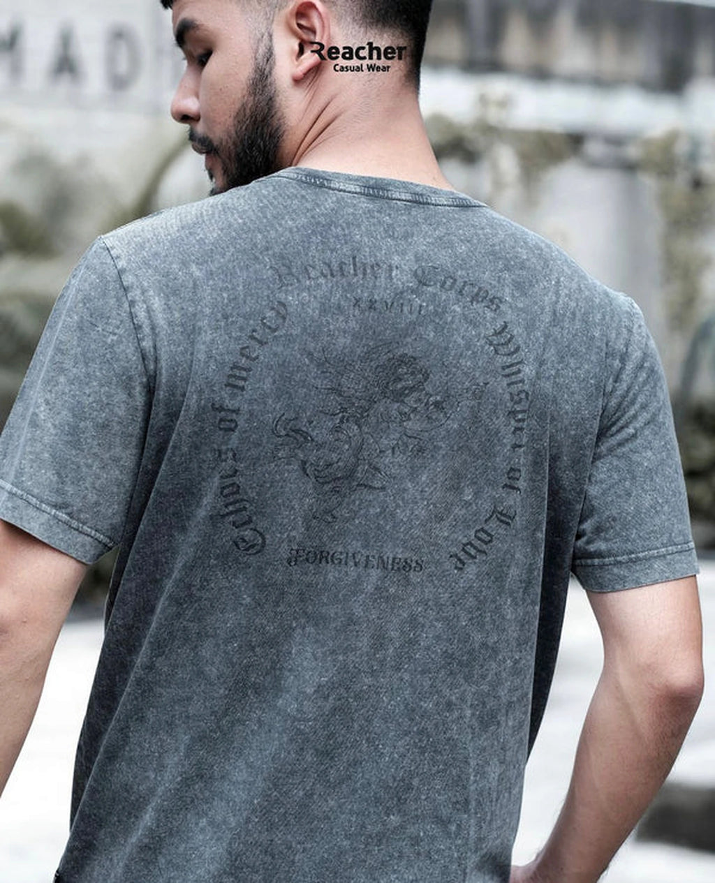 Reacher® Las Pinas T-shirt | Urban Vintage & Soft Feel