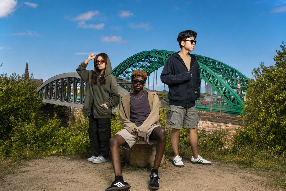 Reacher® Sunderland Hoodie | Urban Vintage & Soft Feel